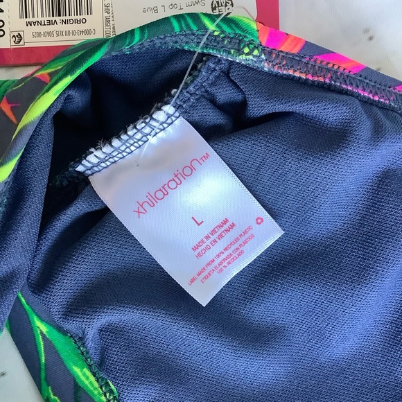 Xhilaration Floral Bikini Top Juniors Large - Picture 6 of 7